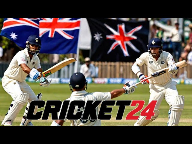 PS5 CRICKET 24|INDIA VS NEWZEALAND|10 OVER GAMEPLAY