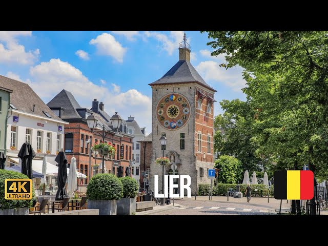 Lier Belgium Walking Tour 4k | Discover the Belgium hidden gem ( with captions)