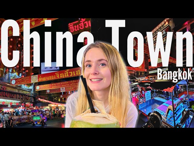 We went to Chinatown during Lunar New Year in bangkok thailand 🇹🇭.. and this is how it went...