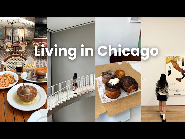 (daily vlog) | collection of things to do in chicago | cafes and restaurants ☕️🍕