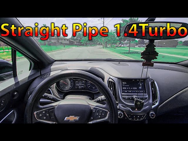 2017 Chevy Cruze RS STRAIGHT PIPED! (With a 1st Gear PULL)