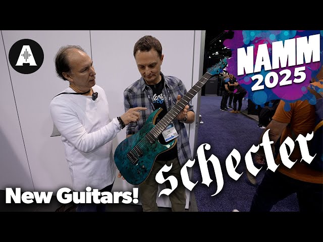 NEW Schecter Guitars! | Shecter NAMM 2025