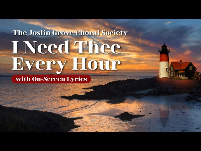 I Need Thee Every Hour - Hymns of Faith with Lyrics -  Hymns with On-Screen Words to Sing-Along!