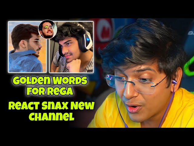 Mortal React on Snax New Channel ✅ Viper Golden Words for Rega 💐