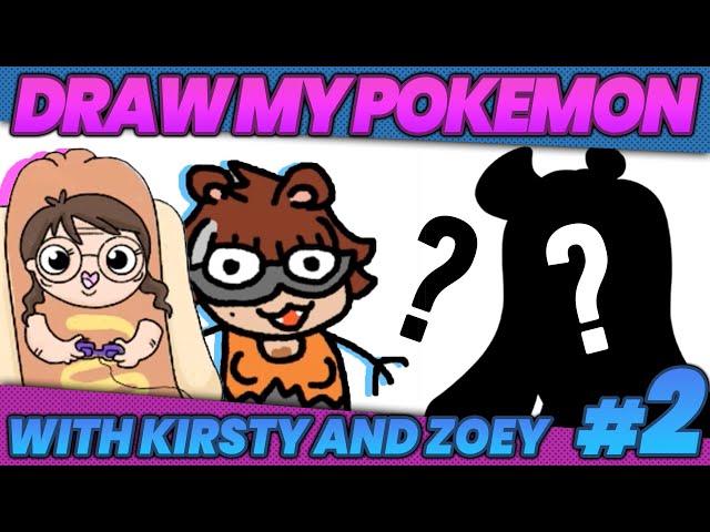 Zoey draws Pokémon but with Kirsty's bad descriptions