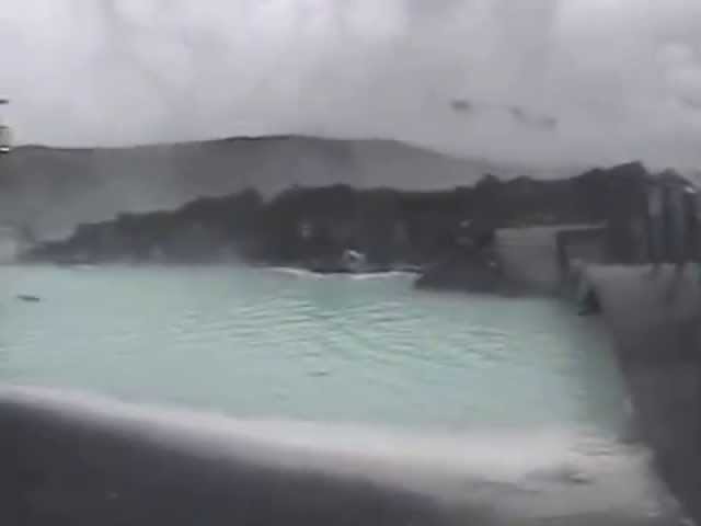 The Blue Lagoon, a geothermal spa in Reykjavík.