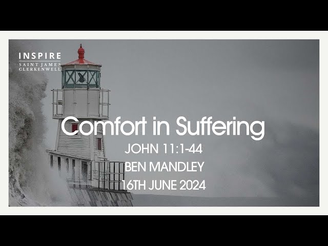 Comfort in Suffering