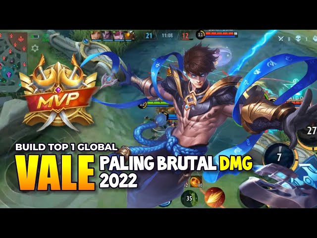 VALE Brutal Damage | Vale Best Build 2022 | Build Top 1 Global Vale | MOBILE LEGENDS