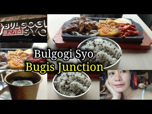 Bulgogi Syo at Bugis Junction || Jovelyn Mirambel