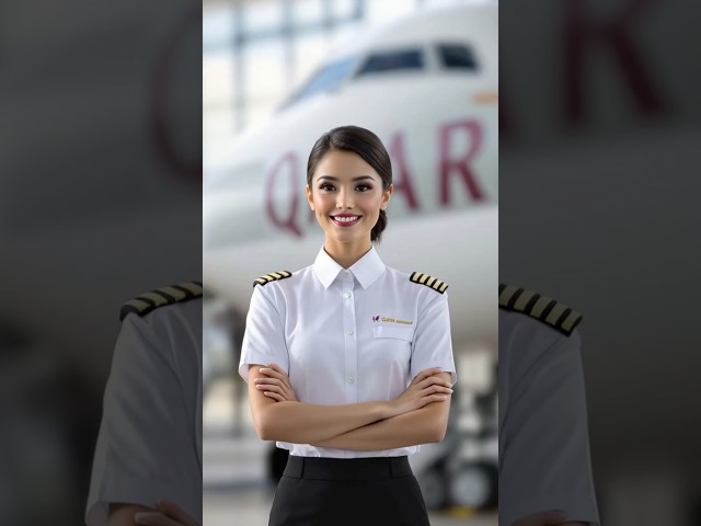 Inside the Life of a Qatar Airways Pilot ✈️ |part-5 | #femalepilot  #shorts #womeninaviation #qatar