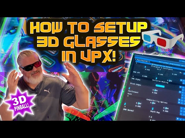 How to setup 3D Glasses in VPX!