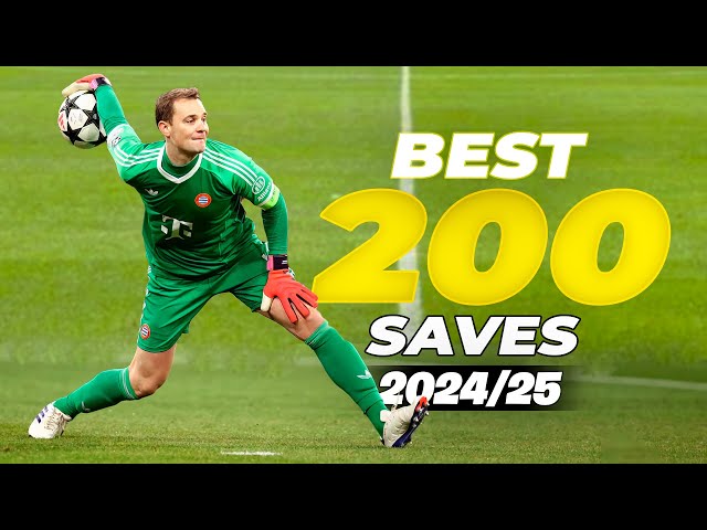 Best 200 Goalkeeper Saves 2024/25 HD | #4