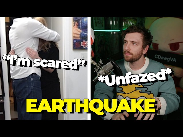 CDawgVA and Gigguk's Reactions to an Earthquake While Streaming Couldn't Be More Different