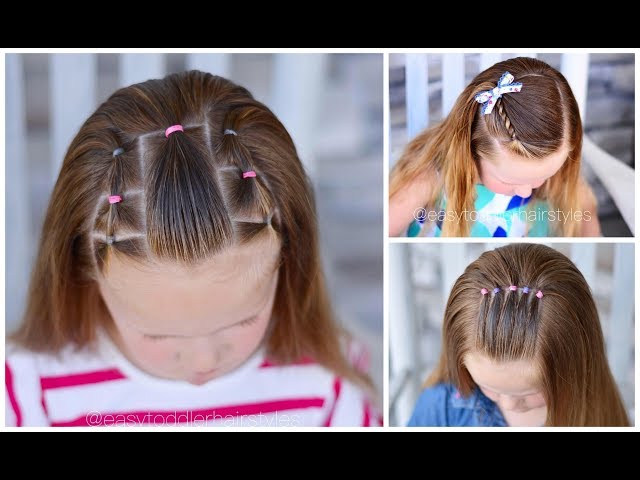 5 Minute Half Up Hairstyles