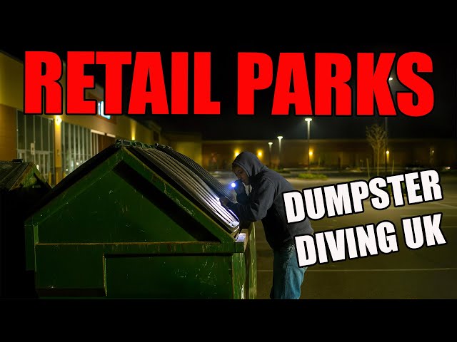 DUMPSTER DIVING UK RETAIL PARKS 😲LETS SEE WHAT WE CAN FIND!!