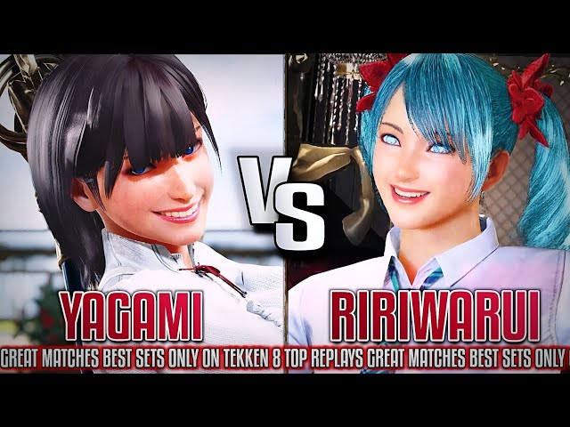 Tekken 8 Yagami (Reina) vs Ririwarui (Xiaoyu) Ranked Matches Replays