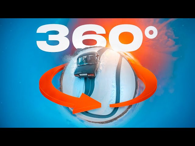 VR 360° Дрифт на льду