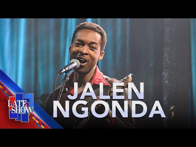 "If You Don't Want My Love" - Jalen Ngonda (LIVE on The Late Show)