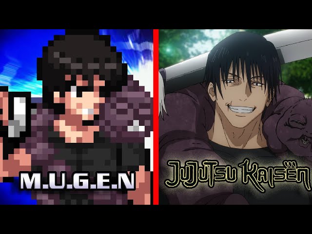 JUJUTSU KAISEN VS MUGEN | TOJI Special Moves Comparison