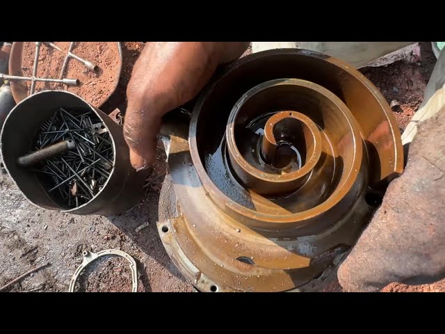 Incredible Process of Old AC Compressor Recycling in Factory