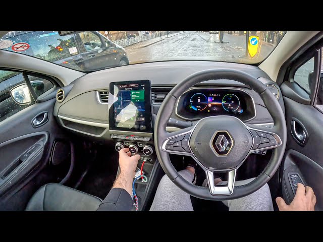 Renault ZOE In London 🇬🇧 | POV Test Drive #1960 Joe Black