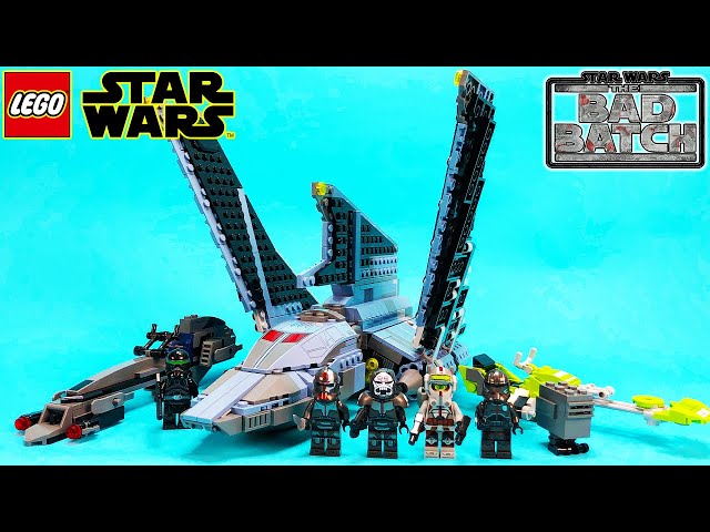 LEGO Star Wars Bad Batch Attack Shuttle (75314) Review!