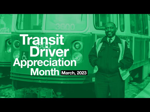 Transit Driver Appreciation Month 2023 - Wesley Alston