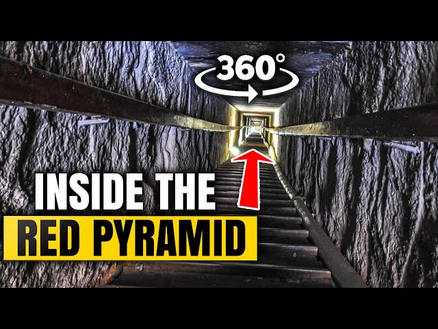 Virtual Guide to The Red Pyramid 4K 360° VR, Go Inside Immersive Virtual Reality Experience