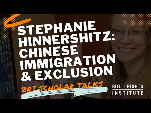 Stephanie Hinnershitz: Chinese Immigration & Exclusion | BRI Scholar Talks