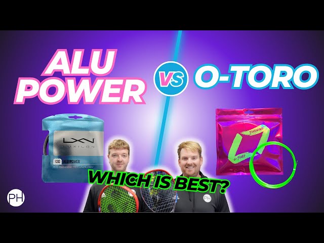 REVIEW: ALU POWER v O-TORO | Tennis String Review | Tennis Comparison | PH Tennis