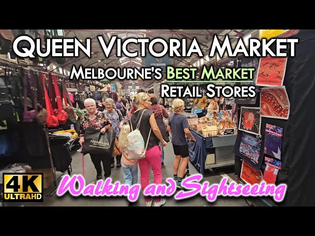 QUEEN VICTORIA MARKET WALKING TOUR MELBOURNE CITY EXPLORING RETAIL SPECIALTY STORES BEST SHOPPING