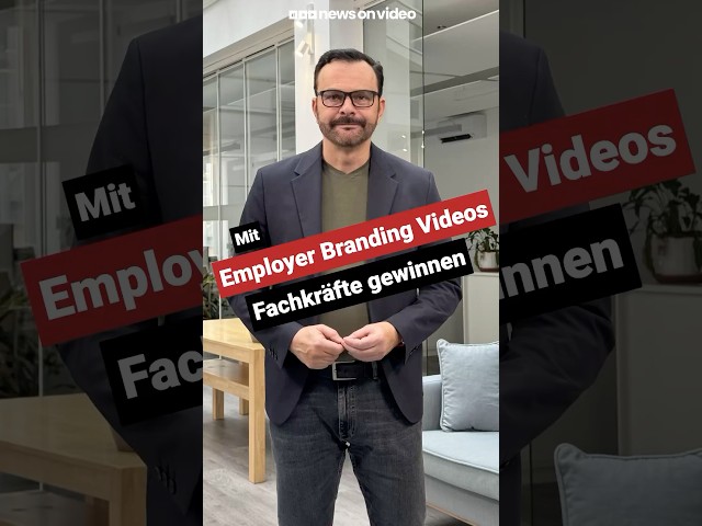 Mit Employer Branding Videos Fachkräfte gewinnen und Kosten sparen #marketing #videoproduktion