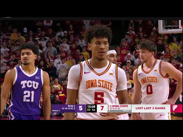 TCU vs Iowa State | Men Basketball Feb 8,2025