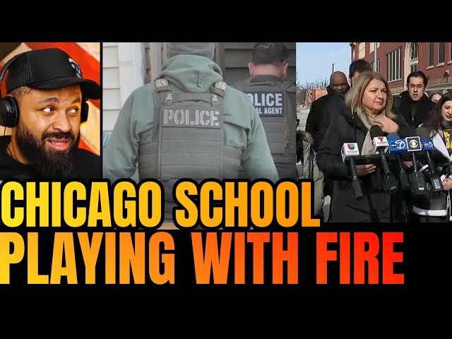 Woke Chicago School Staff Playing Dangerous Games with Ice Agents and Homeland Security!