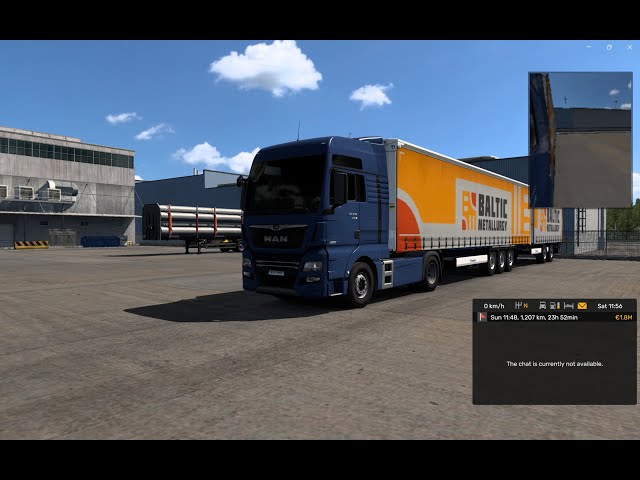 MAN TGX Epic Drive to Gedser | Euro Truck Simulator 2 v1.53 | Gameplay