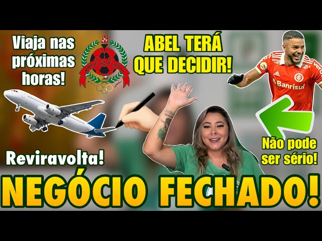 💣🔥REVIRAVOLTA! ABEL TERÁ QUE DECIDIR! NEGOCIAÇÃO CONFIRMADA! VIAJA NAS PRÓXIMAS HORAS!