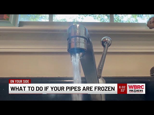 What to do if your pipes are frozen