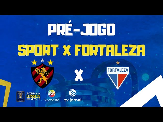 SPORT X FORTALEZA - AO VIVO - COPA DO NORDESTE - 04.02.2025