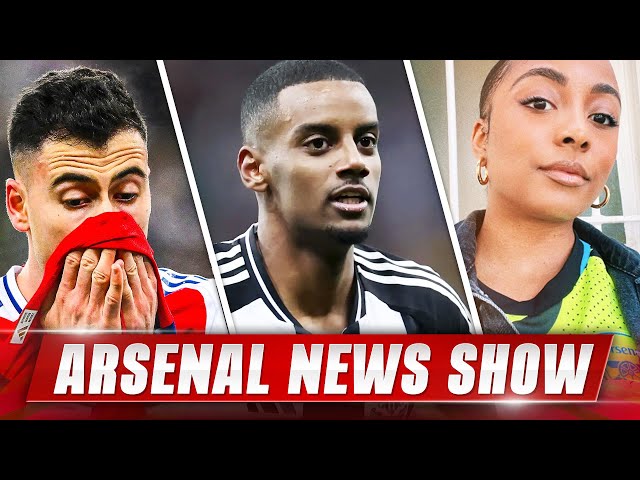 Arsenal News Show: Isak Humiliates Saliba & Gabriel — Trophyless AGAIN? 😡 FT @SheKnowsArsenal