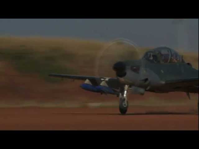 A-29 Super Tucano: Takeoff and Landing on rugged terrain