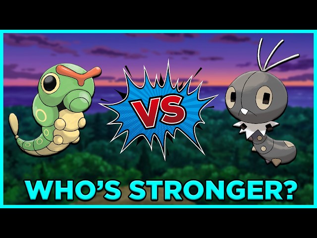 Caterpie VS Scatterbug: Who’s Stronger?