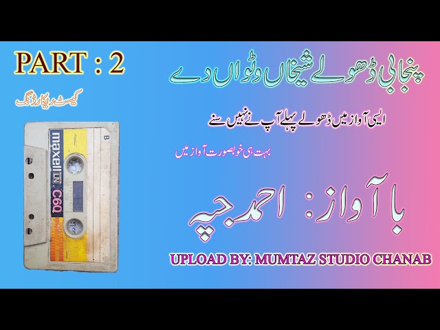 Dholy | sheikhan te watwan de Part 2/2 | Punjabi Dholy Ahmad japy de | Mumtaz Studio Chanab