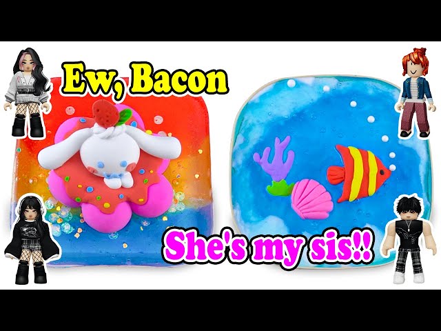 Relaxing Slime Storytime Roblox | My sister was hated just because she was Bacon