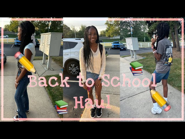 Back to School Haul 📚