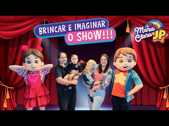 MARIA CLARA E JP SHOW dos BONECOS - Vlog viagem