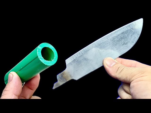 Don't Throw Away Your PVC Pipe! I'll Show You How to Make a PVC Knife Handle