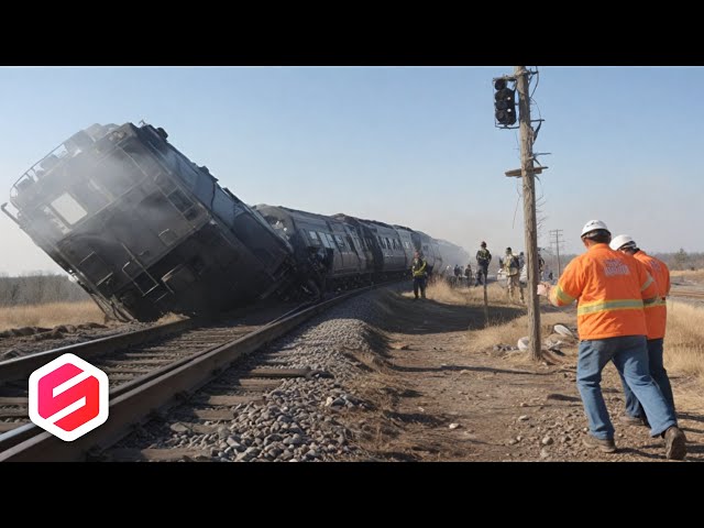 30 Momen Mencekam: Kompilasi Kecelakaan Kereta di Perlintasan Paling Menegangkan!