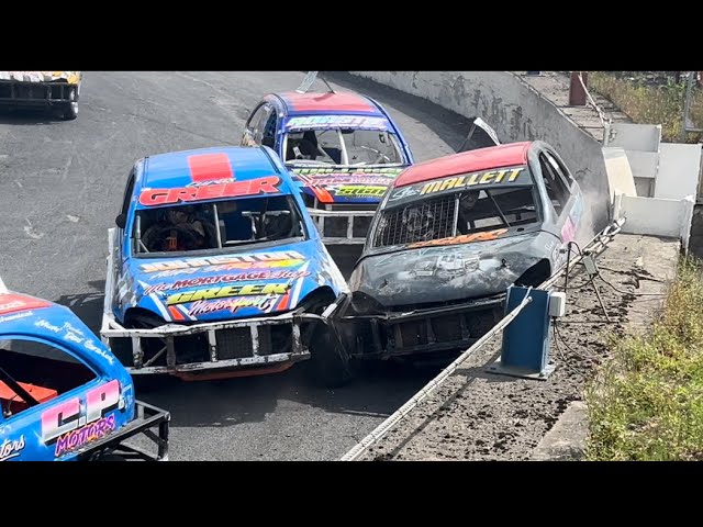 1300 Stock Cars Irish Open Championship Highlights Nutts Corner 28/7/24