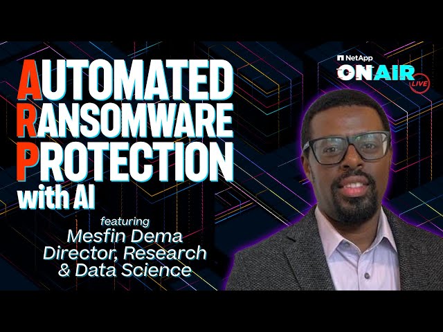 Automated Ransomware Protection with AI | NetApp ONAIR