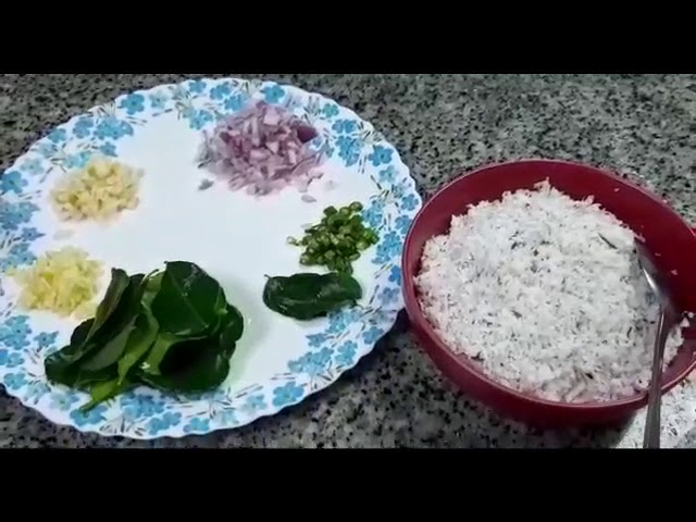 Lemon leaves curry (Lime leaves)